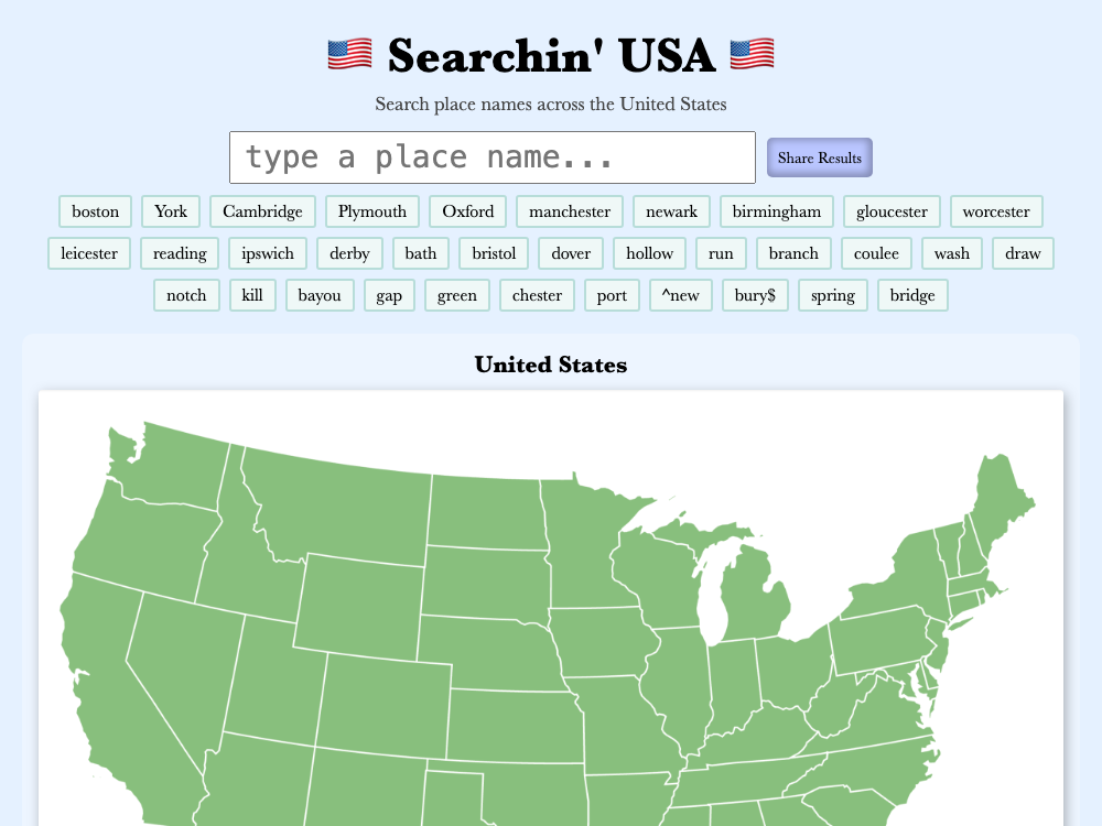 Searchin' USA